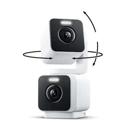 WYZE Duo Cam Pan Indoor/Outdoor IP65 2K 360° Pan/Tilt Smart Home Security Camera
