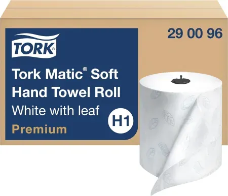 6-ct x 575' Tork Matic H1 Soft Hand Towel Rolls