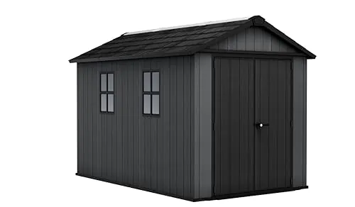 Keter Newton Plus 7.5x11 Ft All-Weather Storage Shed