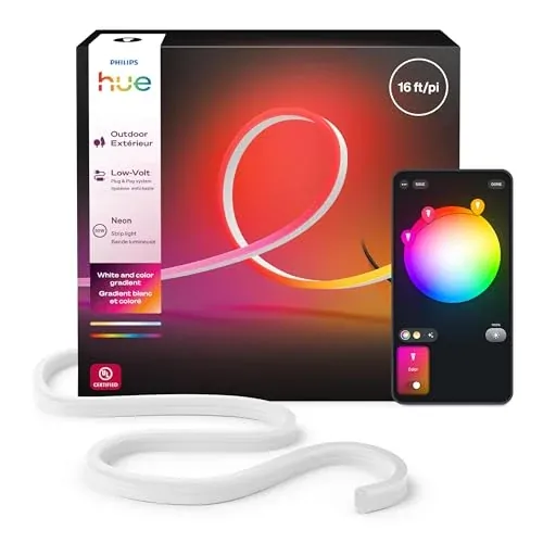 Philips Hue Neon Outdoor 16-Feet Multicolor LED Strip Light