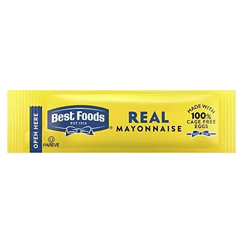 Best Foods Real Mayonnaise Packets Single Serve 210-Pack