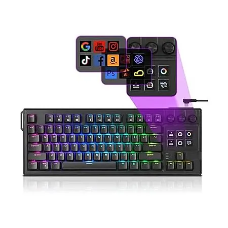 darkFlash K87PRO Mechanical Keyboard (black or white)