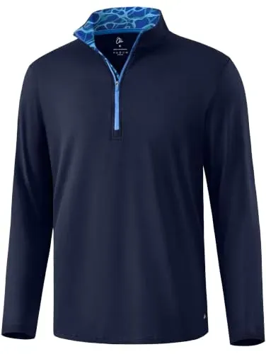 Obla Men's Quarter-Zip Pullover