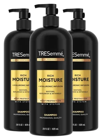 3-Count TRESemmé 28oz TRESemme Rich Moisture Hydrating Shampoo