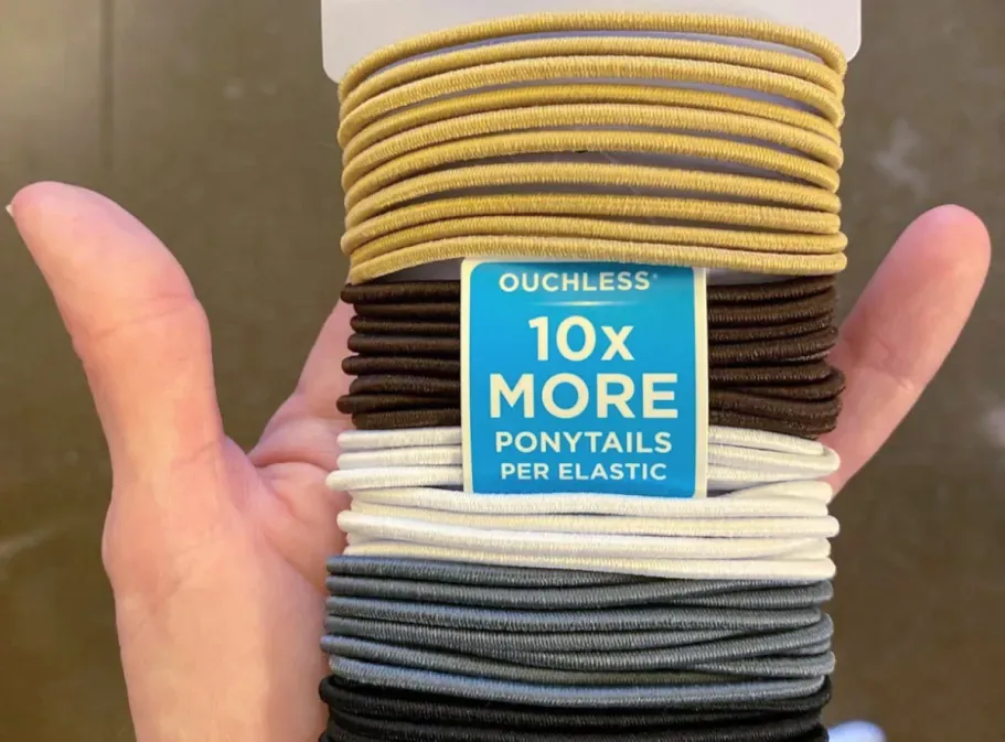 Goody Ouchless Hair Ties 50-Pack