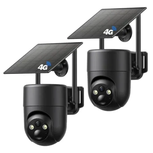 Oculview 4G LTE Cellular Security Camera 2 Pack