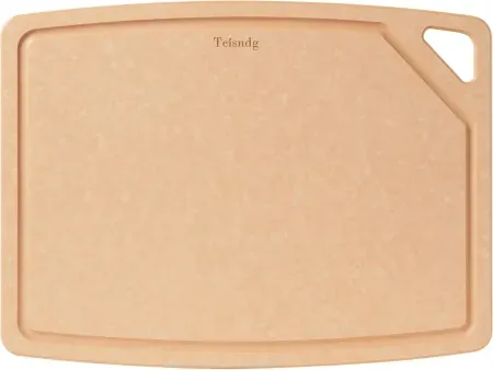 Teisndg 12" x 9.5" Pine Fiber Wood Cutting Board