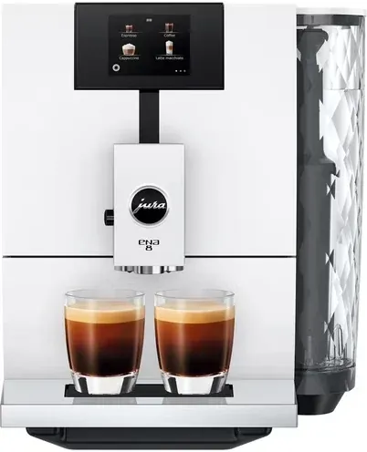 Members: JURA ENA 8 Fully Automatic Touchscreen Coffee Center With 15 Brewing Options