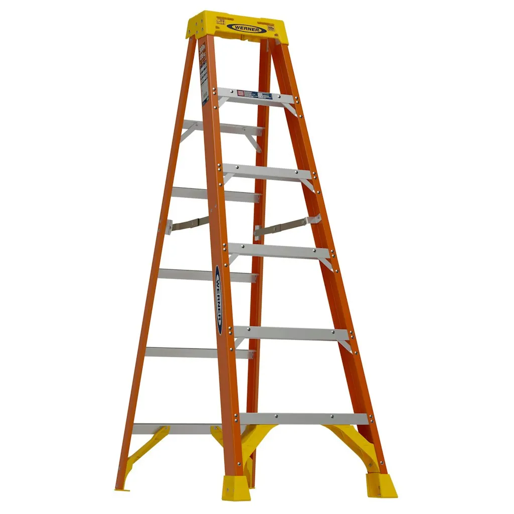 Werner NXT1A 6' Fiberglass Type 1A 300-lb. Capacity Step Ladder