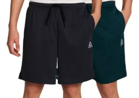 2-Pack Reebok Boy's Athletic Mesh Shorts