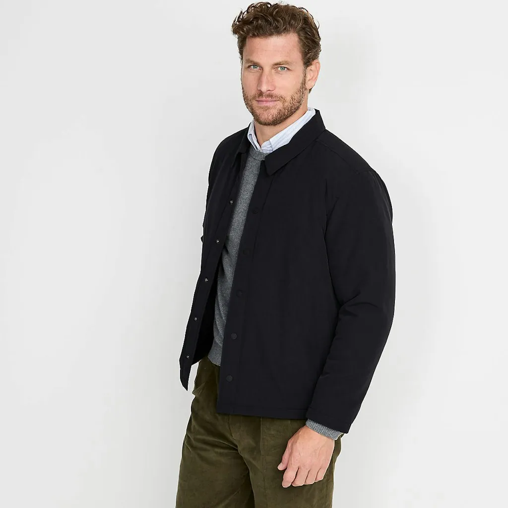 Lands' End Men's Insulated Commuter Shirt Jacket