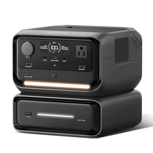 EF ECOFLOW River 3 Plus 286Wh Power Station + EB600 572Wh Extra Battery + Pegboard