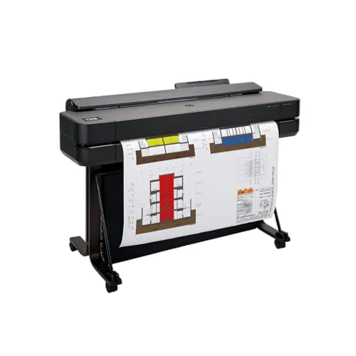 HP DesignJet T650 Large Format 36-inch Plotter Printer, w/ 2-Year Onsite Warranty