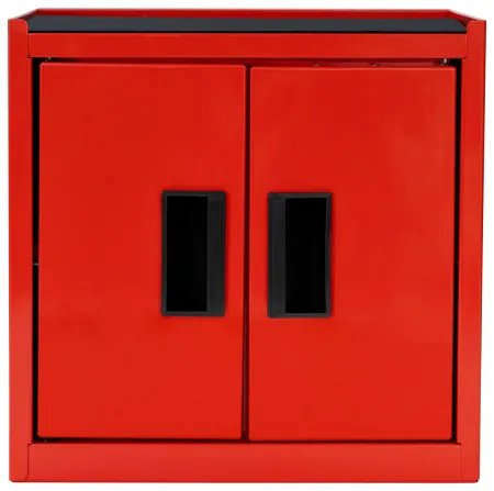 Hyper Tough 11.6" Double Door Mini Tool Cabinet w/ Non-Slip Top Mat