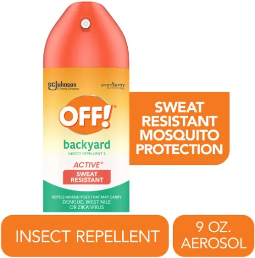 OFF! Active DEET Mosquito & Bug Repellent Spray, 9 oz