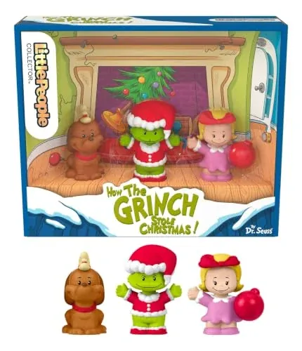 Little People Collector Dr. Seuss's How the Grinch Stole Christmas Special Edition Collectible Set
