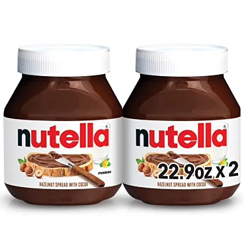 Nutella Chocolate Hazelnut Spread 22oz 2-Pack
