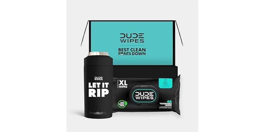 DUDE Wipes Fathers Day Gift FrostBuddy Universal