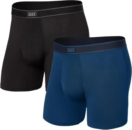 2-Pack SAXX Underwear Co. Men's Daytripper Comfort Stretch Boxer Briefs