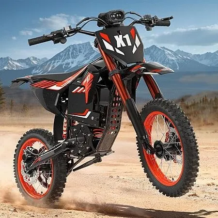 QRONGE X1 4500W 60V 28.8Ah Electric Dirt Bike