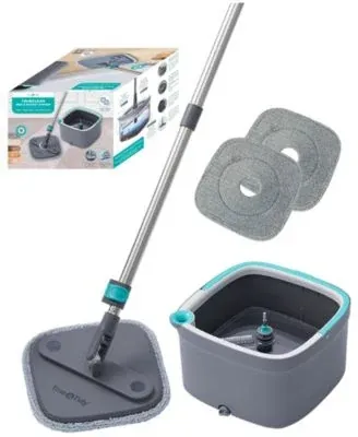 True & Tidy TrueClean Mop Bucket System (Gray)
