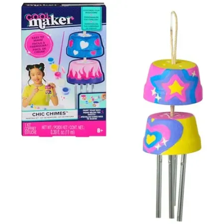 Cool Maker Chic Chimes Windchime Room Décor Craft Kit
