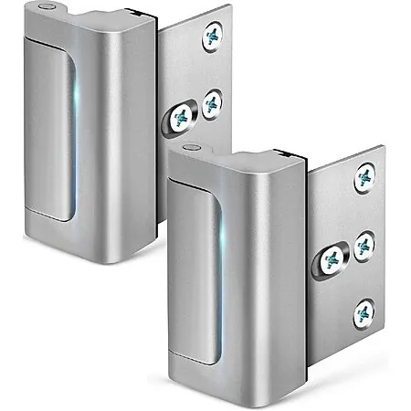 2-pk EverPlus 3" Home Security Reinforcement Door Lock (for Inward Swinging Door)