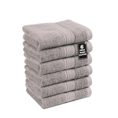 6-Pack LANE LINEN 100% Cotton Hand Towels