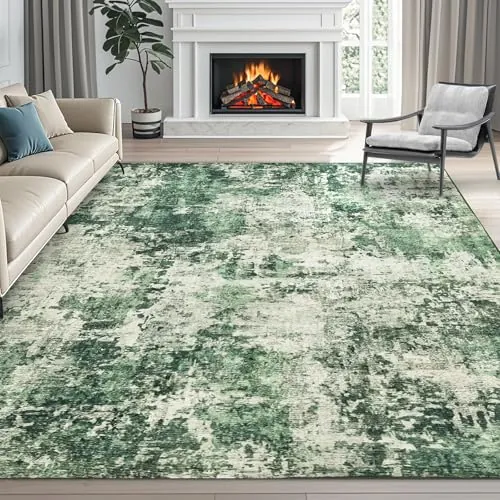 Washable Stain Resistant Area Rugs 2x6