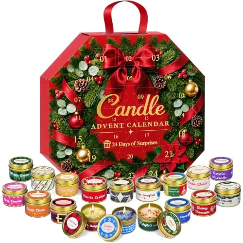 24-Day Scented Candle Advent Calendar