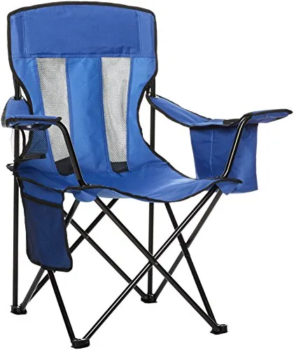 Amazon Basics Folding Mesh-Back Camping Chair