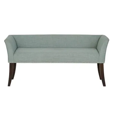 Madison Park Accent Bench w/ Nailhead Trim