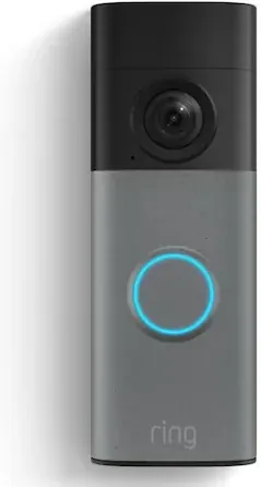 Ring Battery Doorbell 2K with Wide-Angle Video and 2-Way Talk