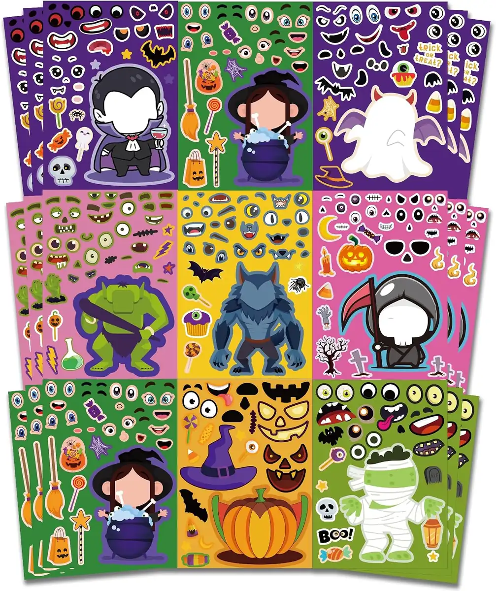 Halloween Stickers 24-pack