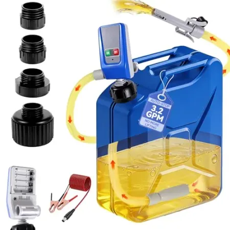 SINCEHOLY Electric 3.2 GPM Fuel Transfer Pump w/ Auto-Stop