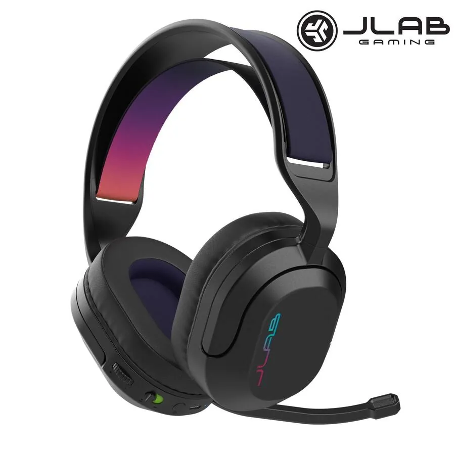 JLab Nightfall Wireless Bluetooth Gaming Over-the-Ear Headset