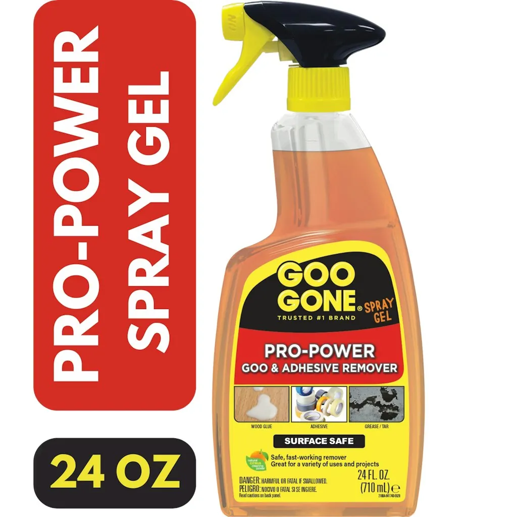 Goo Gone Pro-Power 24-oz. Goo & Adhesive Remover Spray Gel