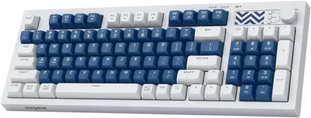 wegear 94-Key Tri-Mode Wireless Gaming Keyboard w/ Media Knob