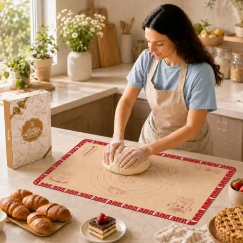 Extra Thick Silicone Baking Mat 26x16 inch