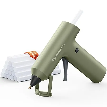 TILSWALL W106S Cordless Rechargeable Hot Glue Gun