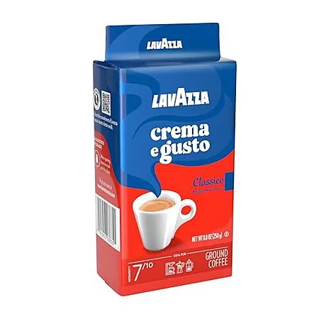 Select Accounts: 4-Pk 8.8-Oz LavAzza Crema e Gusto Ground Coffee (Medium Roast)