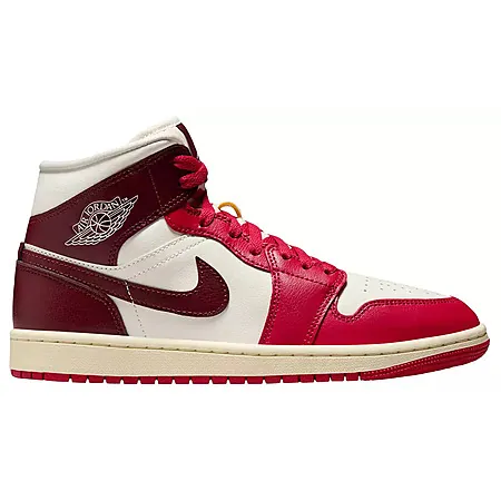 Air Jordan 1 Women's Shoes: Low (Mystic Hibiscus) $52.50, Mid (Hibiscus)