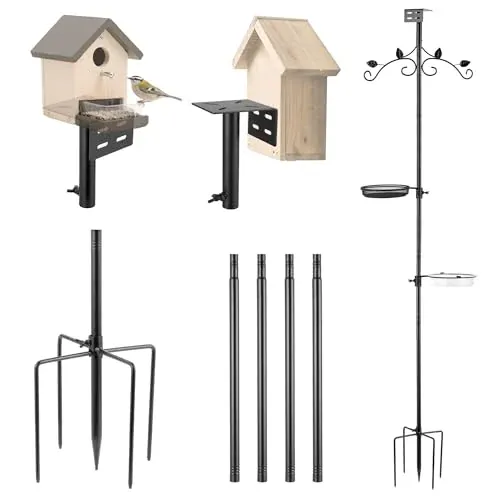 ERYTLLY Bird Feeder Pole Stand