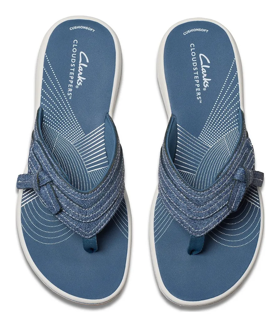 Clarks Women's Cloudsteppers Breeze Dalia Flip Flop Sandals