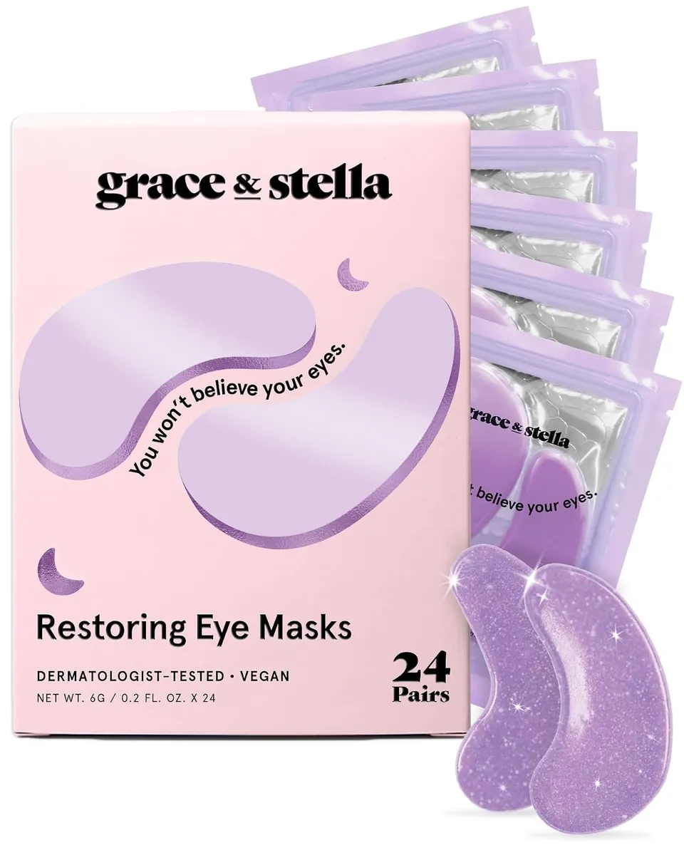 Grace & Stella Retinol Under-Eye Masks 24-Pairs