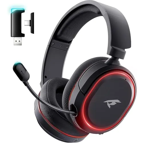 Wireless Gaming Headset 7.1 Surround Sound 100-Hr