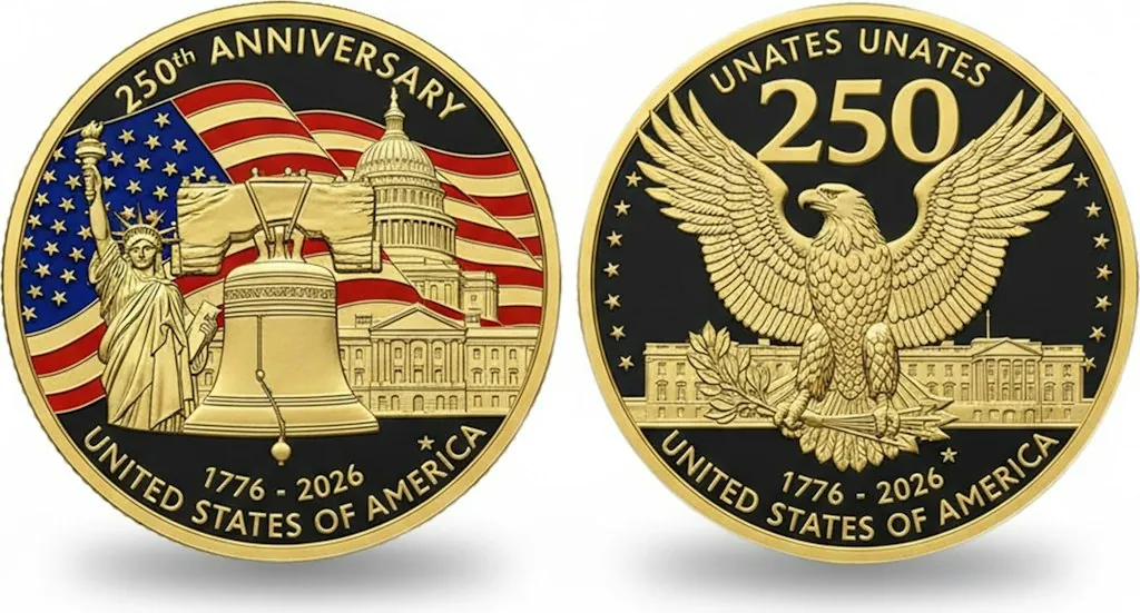 250th Anniversary Commemorative Coin
