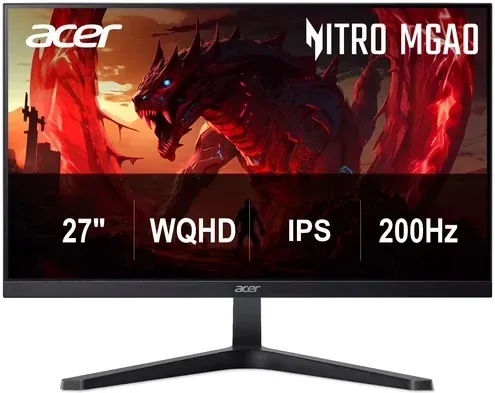 Acer Nitro 27" WQHD IPS Gaming Monitor, 200Hz