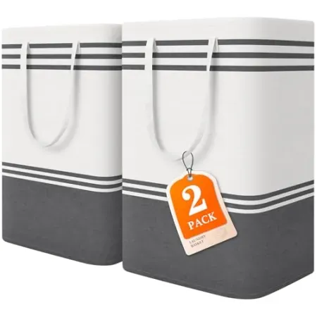 2-Pack EpicTotes 75L Laundry Baskets
