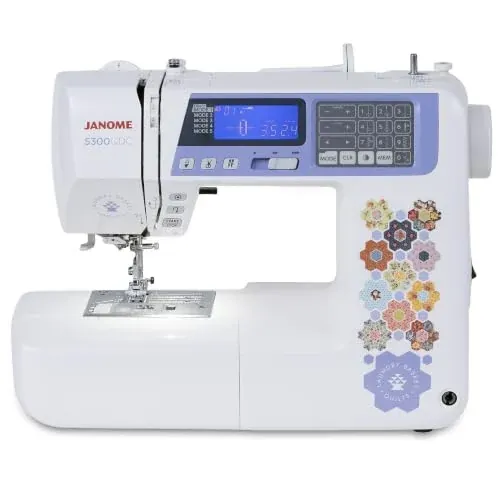 Janome 5300QDC-LBQ Computerized Sewing & Quilting Machine 300 Stitches